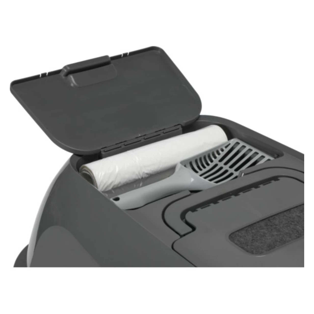 Moderna Mega Deluxe kattetoilet Cool Grey 65,8 x 48,6 x 45,8 cm
